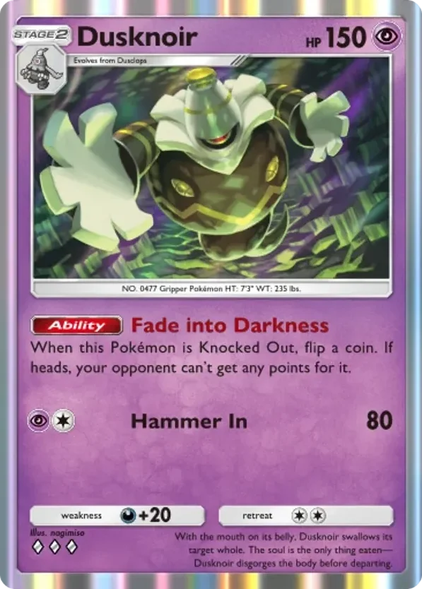 Dusknoir · Mega Rising