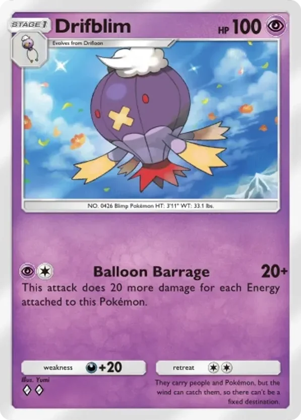Drifblim · Mega Rising