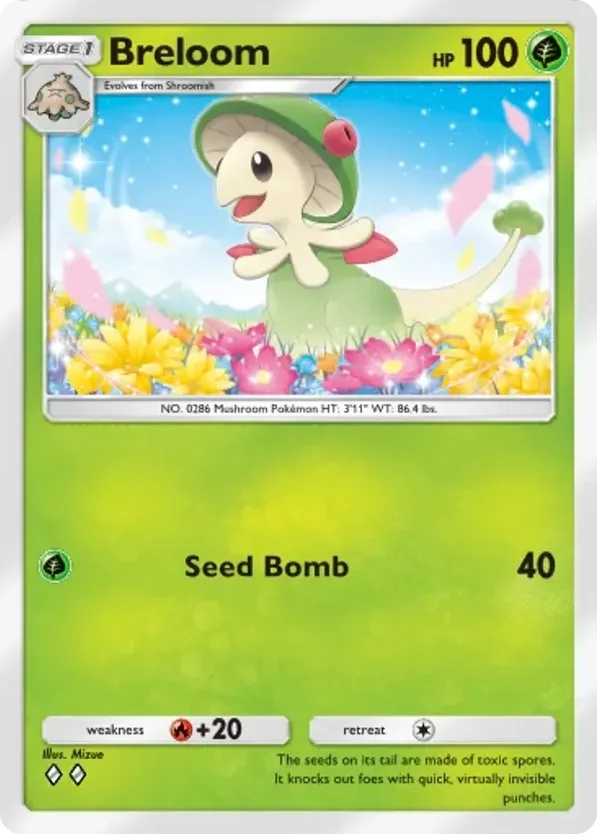 Breloom · Mega Rising