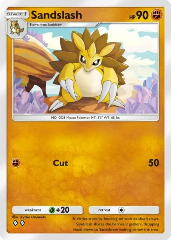 Sandslash · Mega Rising