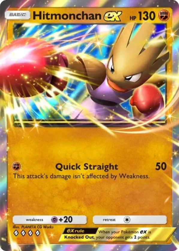 Hitmonchan ex · Mega Rising