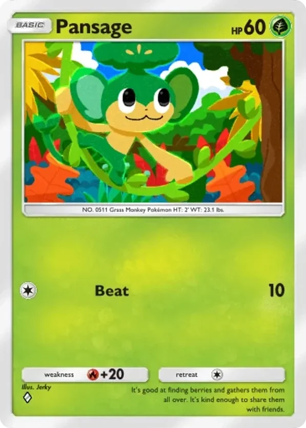 Pansage · Mega Rising