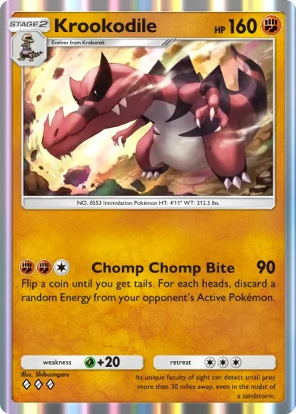 Krookodile · Mega Rising