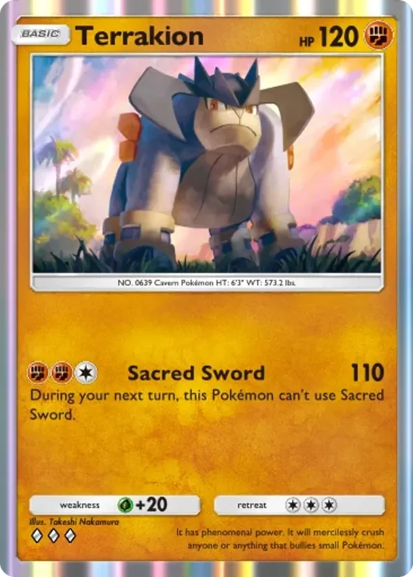Terrakion · Mega Rising