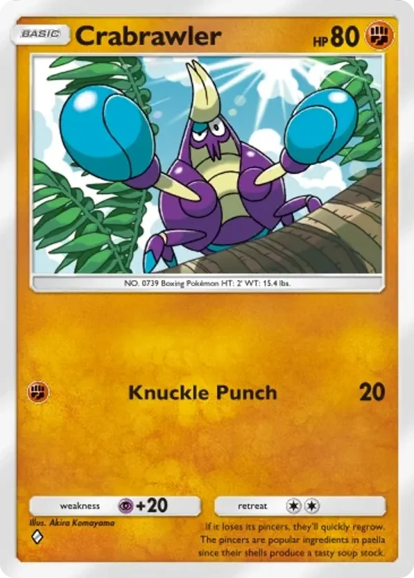Crabrawler · Mega Rising