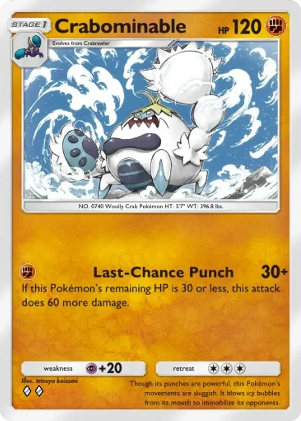Crabominable · Mega Rising