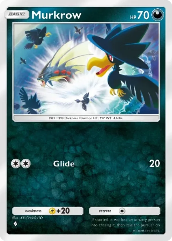 Murkrow · Mega Rising