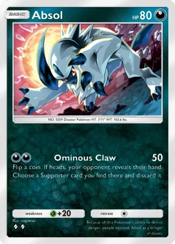 Absol · Mega Rising