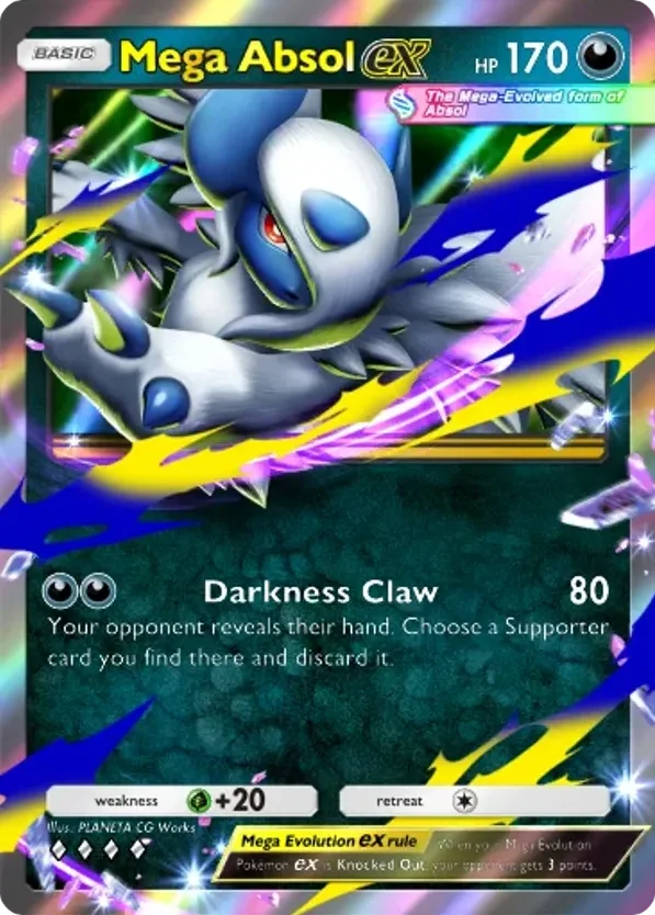 Mega Absol ex · Mega Rising