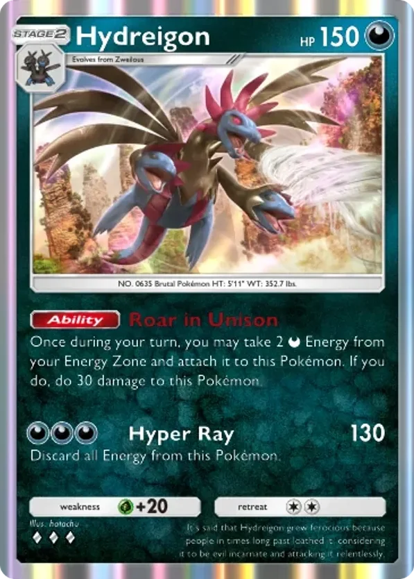 Hydreigon · Mega Rising