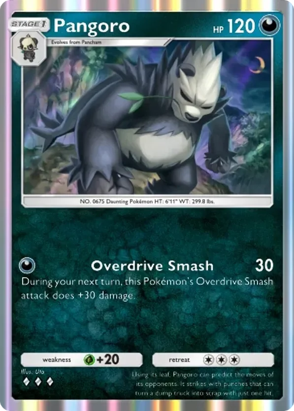 Pangoro · Mega Rising