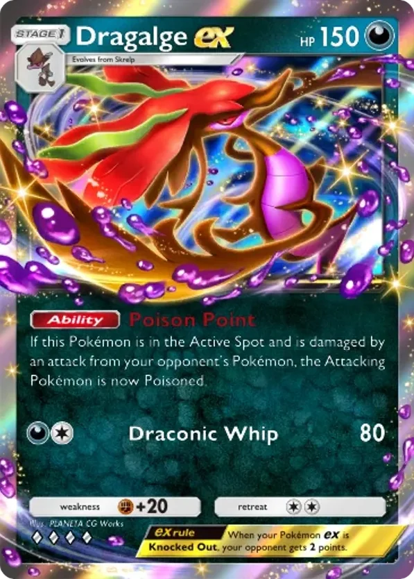 Dragalge ex · Mega Rising