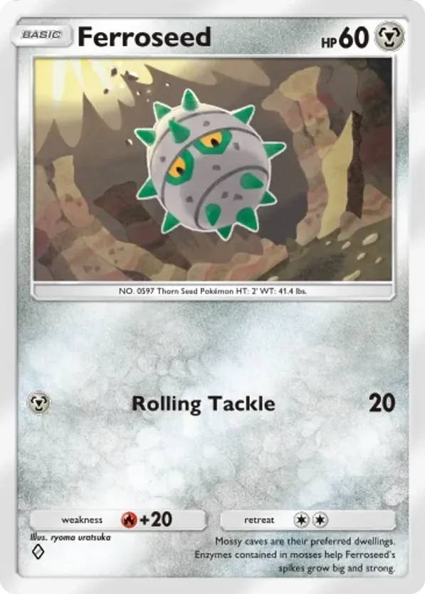 Ferroseed · Mega Rising