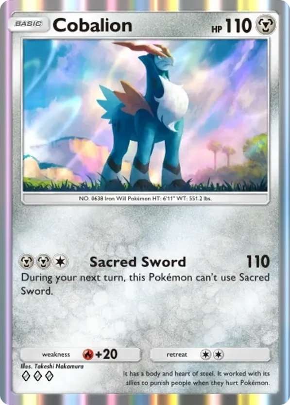 Cobalion · Mega Rising
