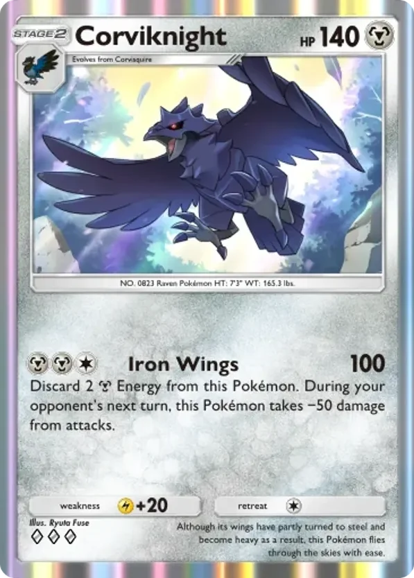 Corviknight · Mega Rising