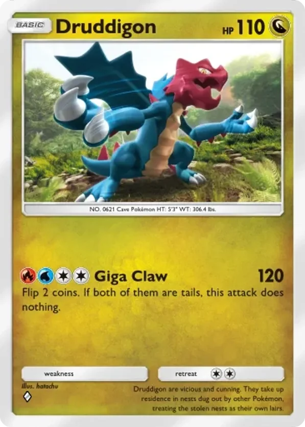 Druddigon · Mega Rising