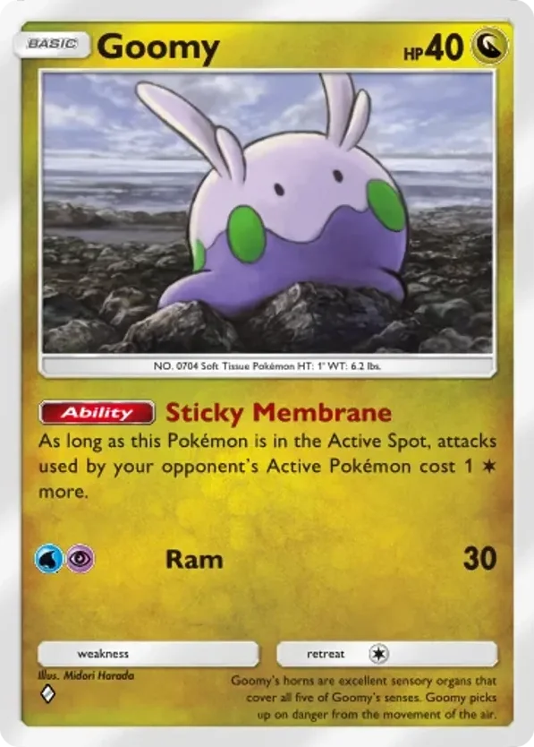 Goomy · Mega Rising
