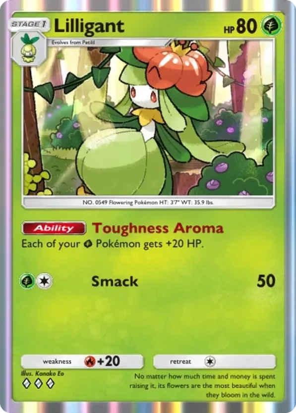 Lilligant · Mega Rising