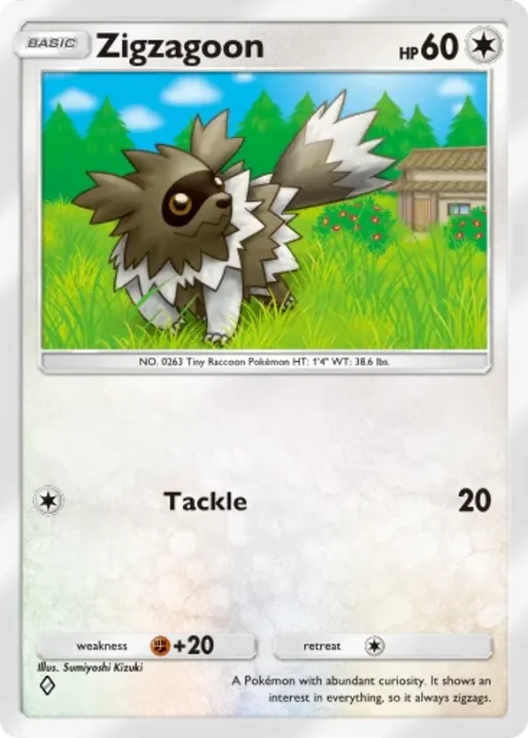 Zigzagoon · Mega Rising