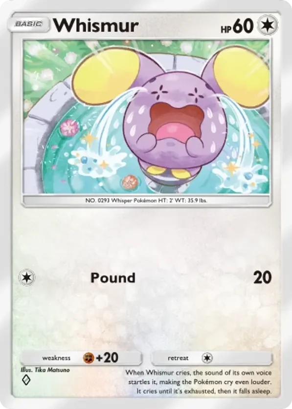 Whismur · Mega Rising