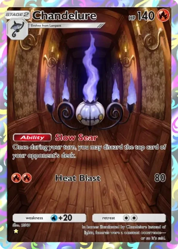 Chandelure · Mega Rising
