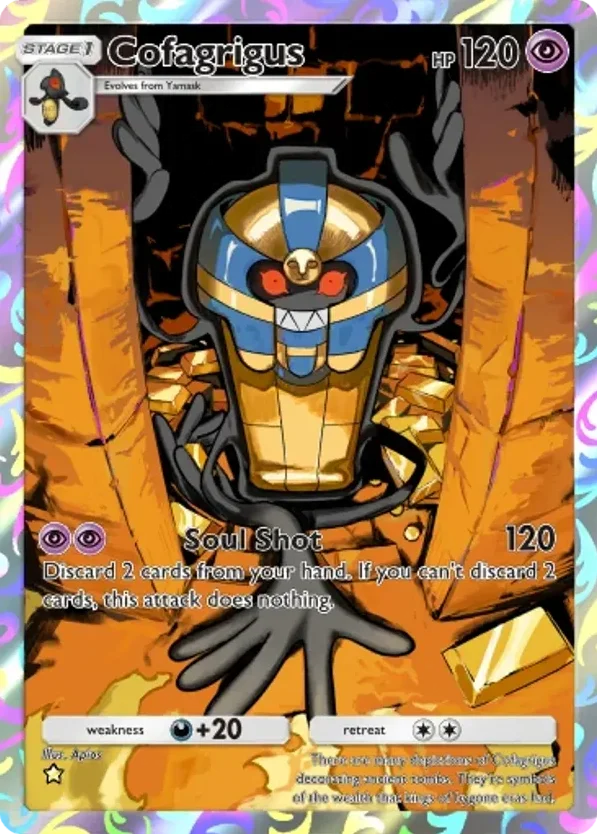 Cofagrigus · Mega Rising