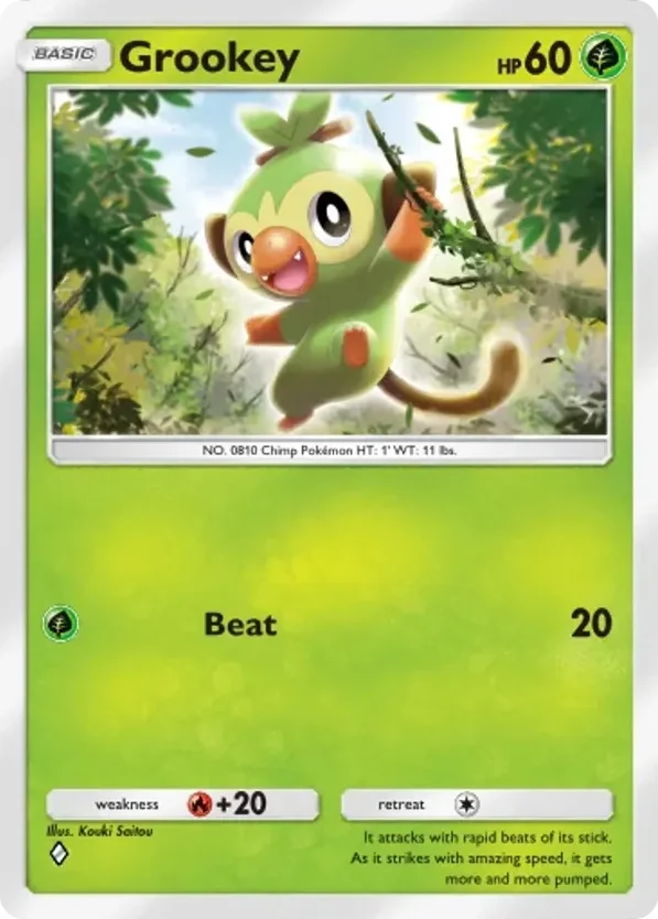 Grookey · Mega Rising