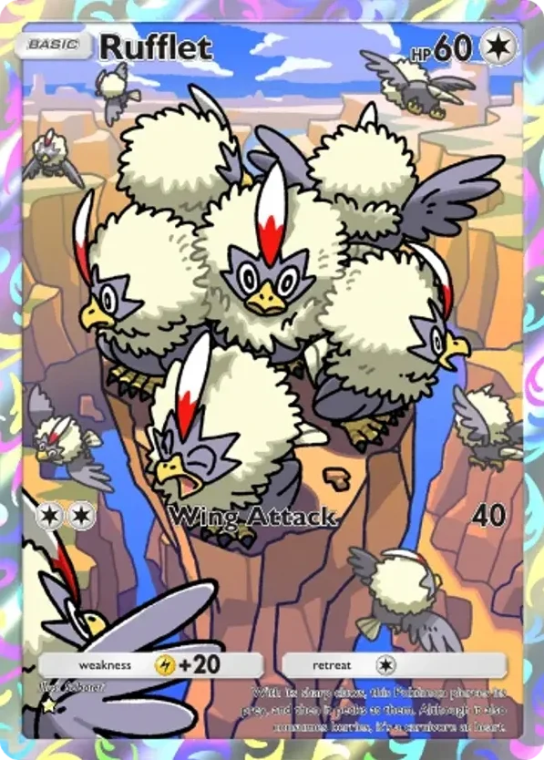 Rufflet · Mega Rising