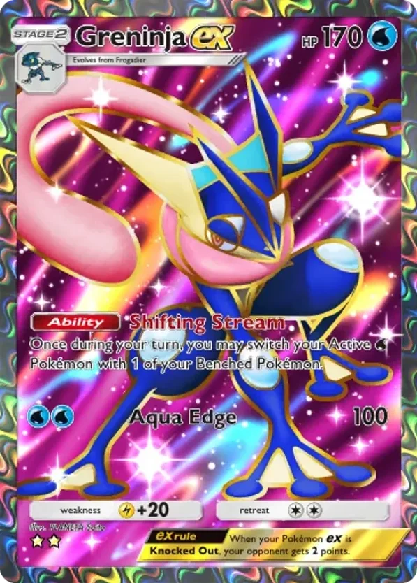 Greninja ex · Mega Rising
