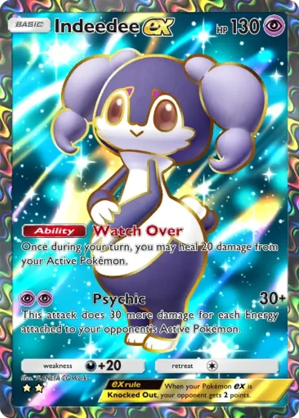 Indeedee ex · Mega Rising