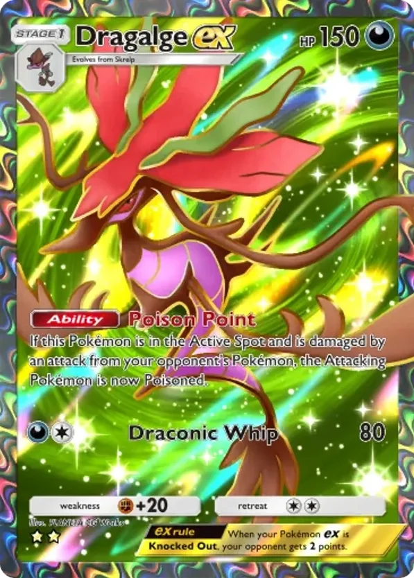 Dragalge ex · Mega Rising