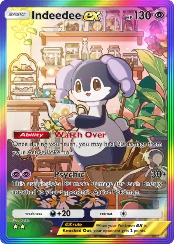 Indeedee ex · Mega Rising