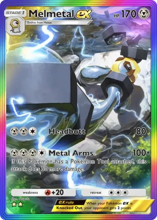 Melmetal ex · Mega Rising