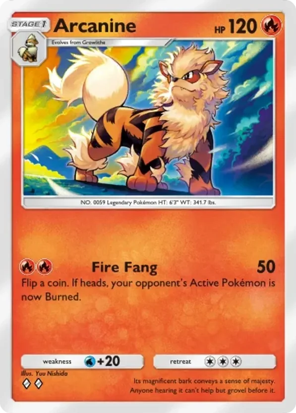 Arcanine · Mega Rising