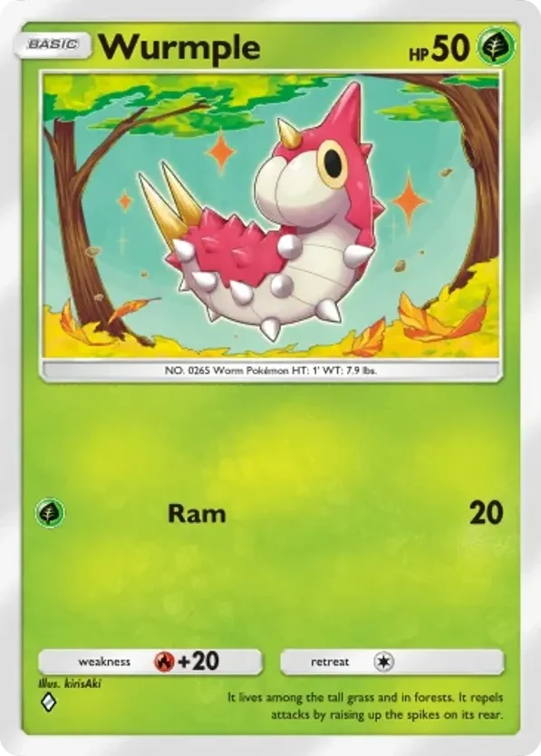Wurmple · Mega Rising