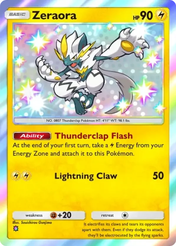 Zeraora · Mega Rising
