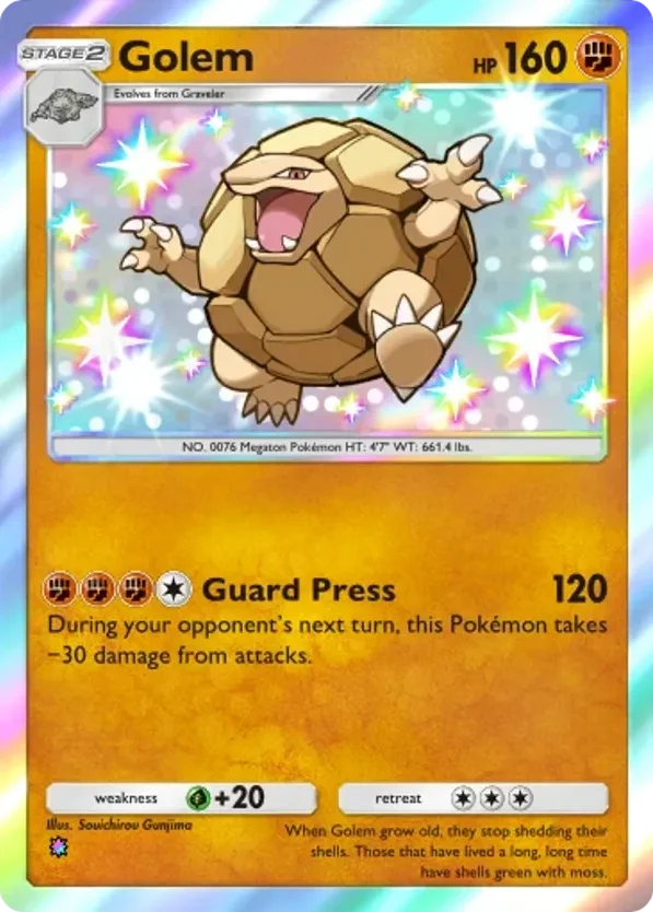 Golem · Mega Rising