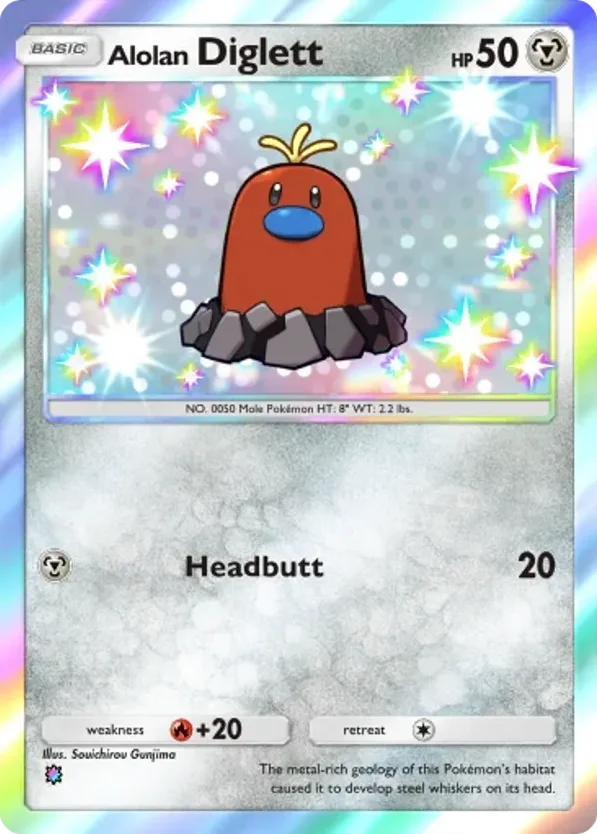Alolan Diglett · Mega Rising