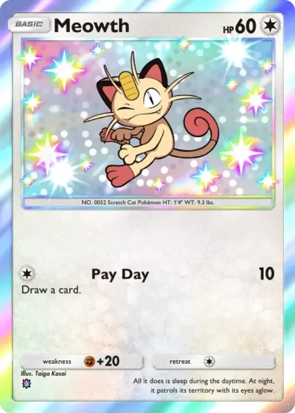 Meowth · Mega Rising