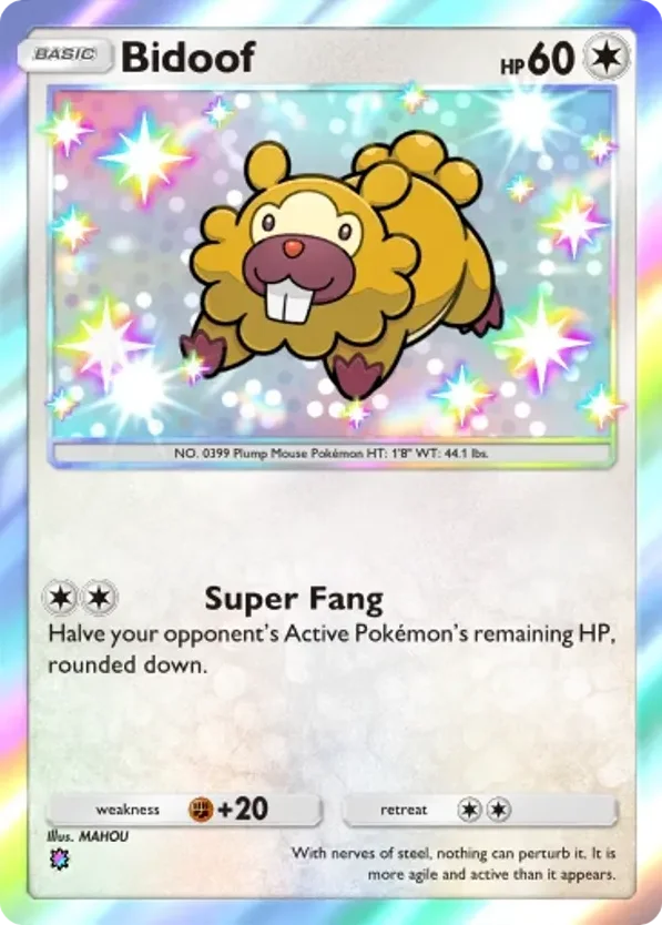 Bidoof · Mega Rising