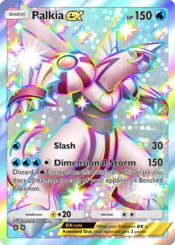 Palkia ex · Mega Rising