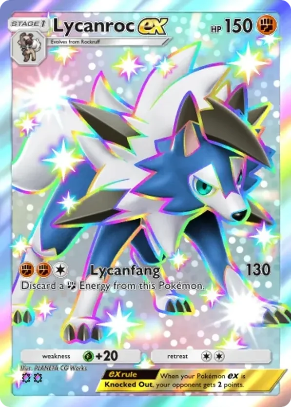 Lycanroc ex · Mega Rising