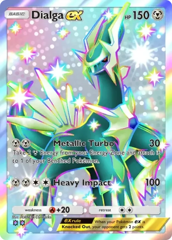 Dialga ex · Mega Rising