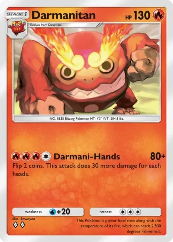 Darmanitan · Mega Rising