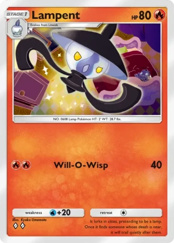 Lampent · Mega Rising