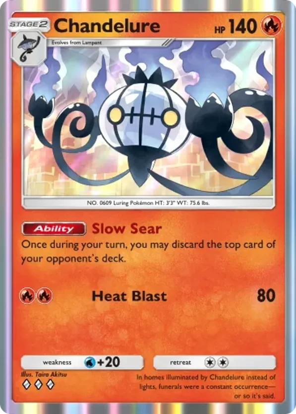 Chandelure · Mega Rising