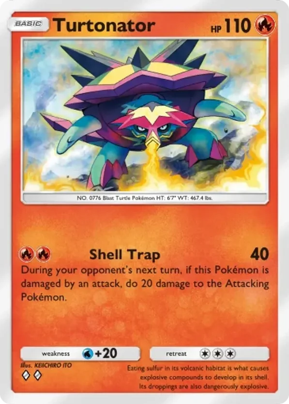 Turtonator · Mega Rising