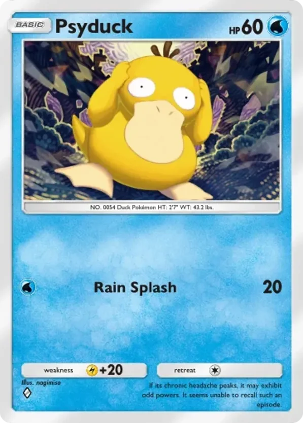 Psyduck · Mega Rising