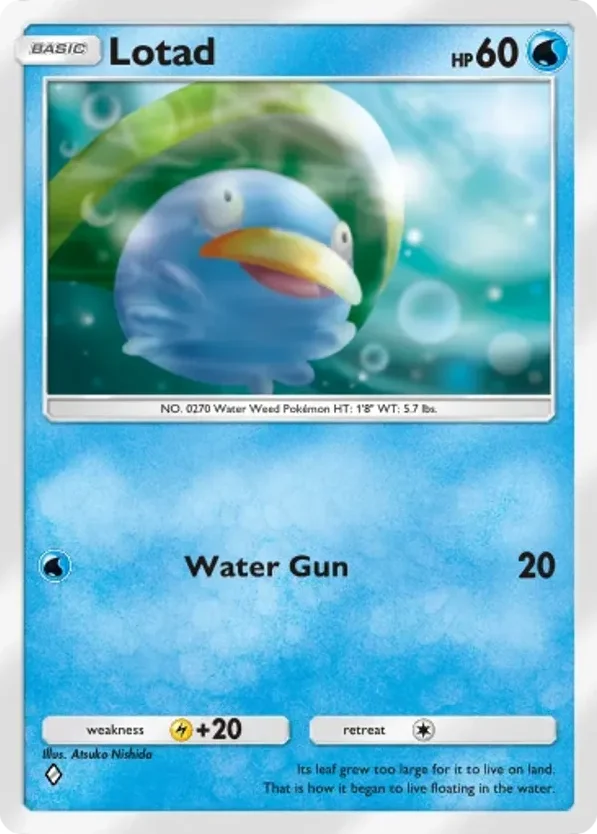 Lotad · Mega Rising