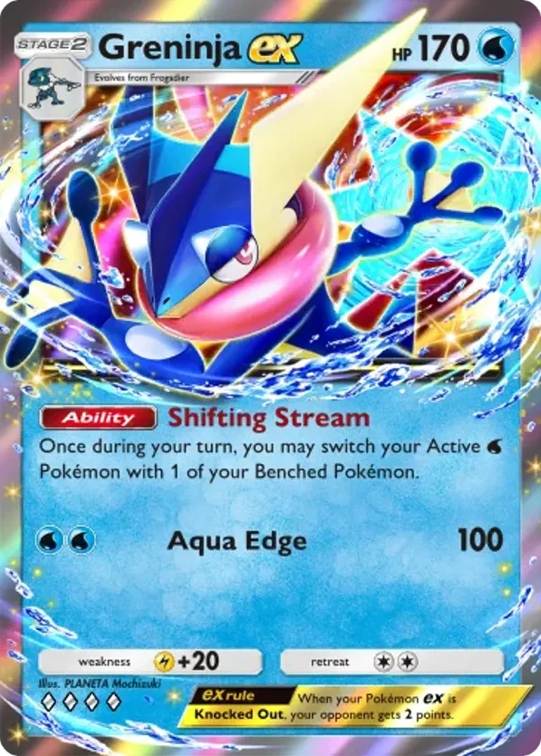 Greninja ex · Mega Rising
